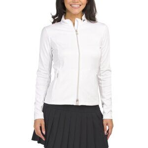 KJUS White Upf 50 Paula Midlayer Jacket